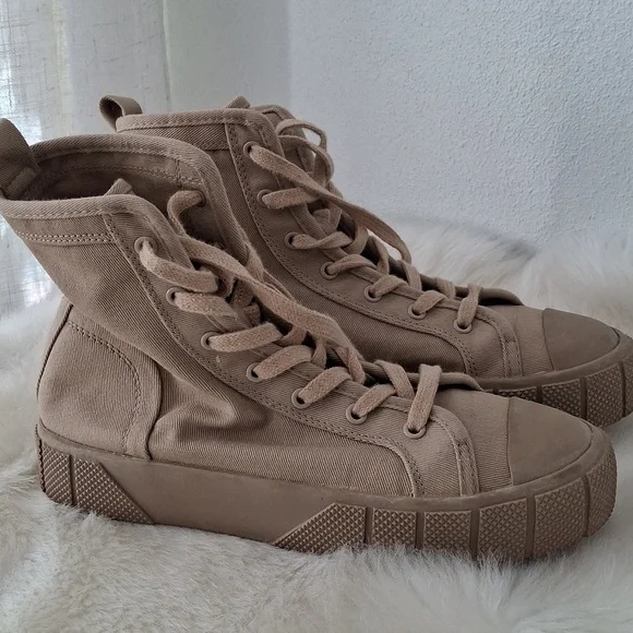 Zara Chunky Trainers Boots Sneackers - Picture 4 of 16
